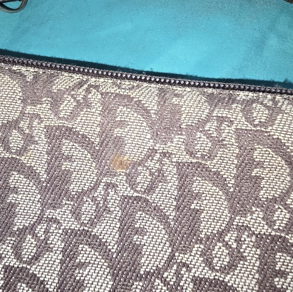 Dior Brown Crossbody Bag with Iconic Monogram - Picture 6 of 9
